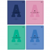 4X ZESZYT A5, 60 KARTEK, KRATKA Z MARGINESEM, INTERDRUK ACADEMY