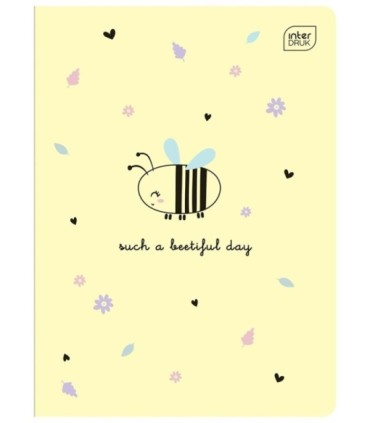 4X ZESZYT A5 DLA DZIEWCZYNKI, 16 KARTEK, KRATKA, ŚCIĄGI,  INTERDRUK