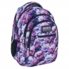 Plecak szkolny 26 L trzykomorowy Derform BACKUP model O VIOLET BLOOM