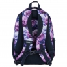 Plecak szkolny 26 L trzykomorowy Derform BACKUP model O VIOLET BLOOM