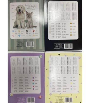 4X ZESZYT A5 DLA DZIEWCZYNKI, 16 KARTEK, KRATKA, ŚCIĄGI,  INTERDRUK