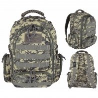 PLECAK SZKOLNY 4-KOMOROWY 30 L MAJEWSKI ST.RIGHT GREY DIGITAL CAMO MORO