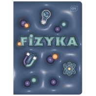 ZESZYT A5 DO FIZYKI, 60 KARTEK, KRATKA, PRZYDATNE ŚCIĄGI