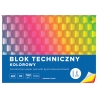 Blok techniczny kolorowy A3 INTERDRUK 10 arkuszy, 160g/m2