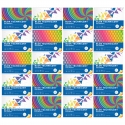 20 SZT. X BLOK TECHNICZNY KOLOROWY A3 INTERDRUK 10 ARKUSZY, 160g/m2