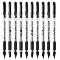10 SZT. X DŁUGOPIS ŻELOWY BIC GEL-OCITY STIC CIENKA KOŃCÓWKA 0,5MM, CZARNY