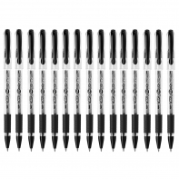 15 SZT. X DŁUGOPIS ŻELOWY BIC GEL-OCITY STIC CIENKA KOŃCÓWKA 0,5MM, CZARNY