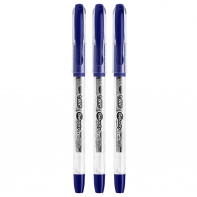 3 SZT. X DŁUGOPIS ŻELOWY BIC GEL-OCITY STIC CIENKA KOŃCÓWKA 0,5MM, NIEBIESKI