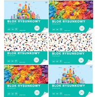 6 SZT. X BLOK RYSUNKOWY INTERDRUK A3 20 kartek, 80g