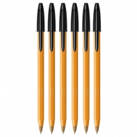 Długopis BIC Orange Original Fine 0,8 mm, czarny