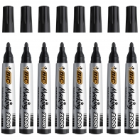 8 szt. x marker BIC Marking 2000 ECOlutions okrągła końcówka – czarny