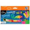 Zestaw Kidea Plastelina Neonowa + Pastelowa 48szt.