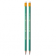 2 x ołówek hb/2 BIC evolution original z gumką, wykonany z żywicy bezdrzewnej