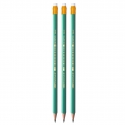 3 x ołówek hb/2 BIC evolution original z gumką, wykonany z żywicy bezdrzewnej