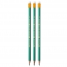 3 x ołówek hb/2 BIC evolution original z gumką, wykonany z żywicy bezdrzewnej