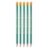 5 x ołówek hb/2 BIC evolution original z gumką, wykonany z żywicy bezdrzewnej