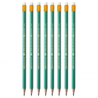 12 x ołówek hb/2 BIC evolution original z gumką, wykonany z żywicy bezdrzewnej