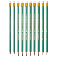 12 x ołówek hb/2 BIC evolution original z gumką, wykonany z żywicy bezdrzewnej