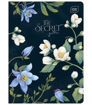 4 X ZESZYT A5, 60 KARTEK, LINIA Z MARGINESEM, DLA DZIEWCZYNY W KWIATY, INTERDRUK