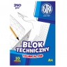 Blok techniczny Astra A4 240g/m2 10 arkuszy