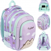 PLECAK SZKOLNY 4-KOMORY 22L BP58 PUSHEEN VIOLET kotek