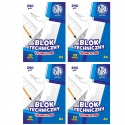 4 szt. x Blok techniczny Astra A4 240g/m2 10 arkuszy