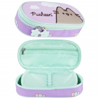 Piórnik saszetka usztywniona PC01 St.Majewski PUSHEEN VIOLET