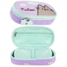 Piórnik saszetka usztywniona PC01 St.Majewski PUSHEEN VIOLET