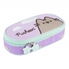 Piórnik saszetka usztywniona PC01 St.Majewski PUSHEEN VIOLET