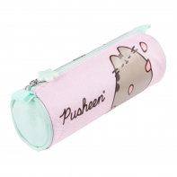 Piórnik tuba jednokomorowy St.Majewski PUSHEEN PINK