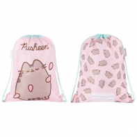 Worek z imiennikiem na obuwie, strój gimnastyczny St.Majewski, PUSHEEN PINK