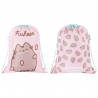 Worek z imiennikiem na obuwie, strój gimnastyczny St.Majewski, PUSHEEN PINK
