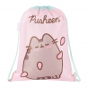 Worek z imiennikiem na obuwie, strój gimnastyczny St.Majewski, PUSHEEN PINK
