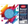 Wycinanka zeszyt A5 papierów kolorowych samoprzylepnych 8 kart BROKATOWYCH REXUS BENIAMIN