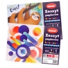 Wycinanka zeszyt A5 papierów kolorowych samoprzylepnych 8 kart REXUS BENIAMIN