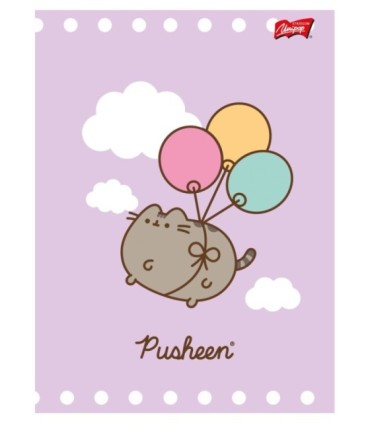 8X ZESZYT A5 32 KARTKI PUSHEEN: 4x LINIA + 4x KRATKA, KAŻDY INNY