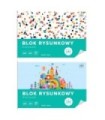 2 SZT. x BLOK RYSUNKOWY INTERDRUK A4 20 białych kartek, 80g
