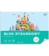20 SZT. x BLOK RYSUNKOWY INTERDRUK A4 20 kartek, 80g