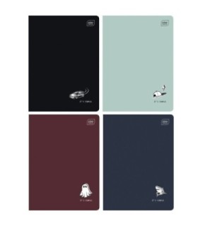 4X ZESZYT A5 16 KARTEK, DO NAUKI PISANIA,  W TRZY LINIE, IT IS SIMPLEL+ ŚCIAGAWKA