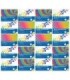20 SZT. X BLOK TECHNICZNY KOLOROWY A3 INTERDRUK 10 ARKUSZY, 160g/m2