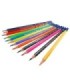 8x kredki ołówkowe trójkątne Astra Vision 12 szt. + temperówka