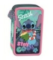 POTRÓJNY PIÓRNIK Z WYPOSAŻENIEM ST.MAJEWSKI STITCH STAY COOL