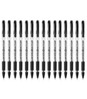 15 SZT. X DŁUGOPIS ŻELOWY BIC GEL-OCITY STIC CIENKA KOŃCÓWKA 0,5MM, CZARNY