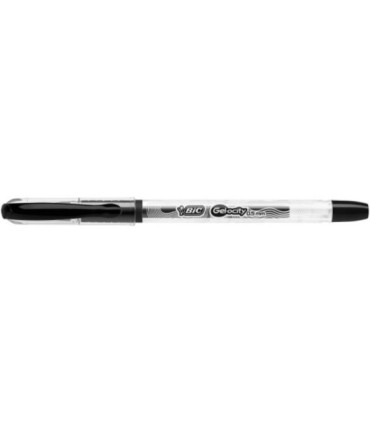 15 SZT. X DŁUGOPIS ŻELOWY BIC GEL-OCITY STIC CIENKA KOŃCÓWKA 0,5MM, CZARNY