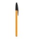 6 SZT x DŁUGOPIS BIUROWY ZE SKUWKĄ BIC ORANGE ORIGINAL FINE 0,8 MM, CZARNY