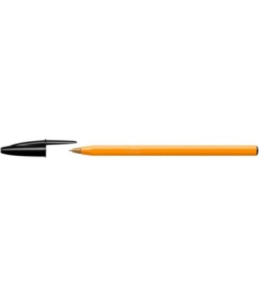 6 SZT x DŁUGOPIS BIUROWY ZE SKUWKĄ BIC ORANGE ORIGINAL FINE 0,8 MM, CZARNY