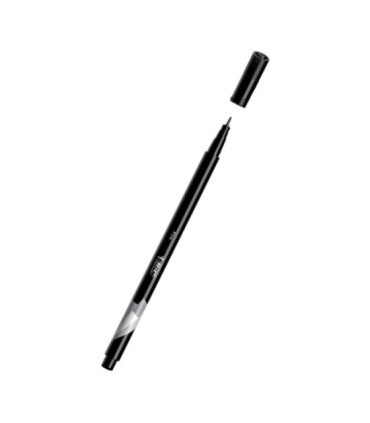 12 SZT. X CIENKOPIS KREŚLARSKI BIC INTENSITY FINE CIENKA KOŃCÓWKA 0,4 MM – CZARNY