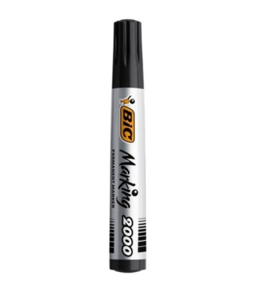 6 szt. x marker BIC Marking 2000 ECOlutions okrągła końcówka – czarny