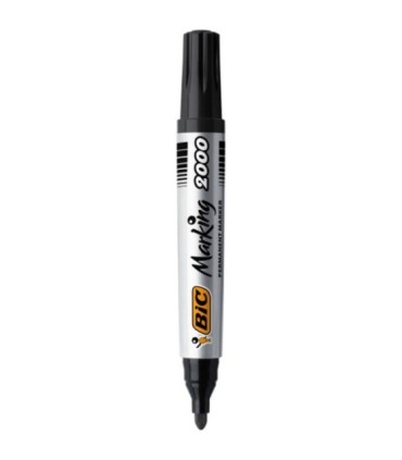 6 szt. x marker BIC Marking 2000 ECOlutions okrągła końcówka – czarny