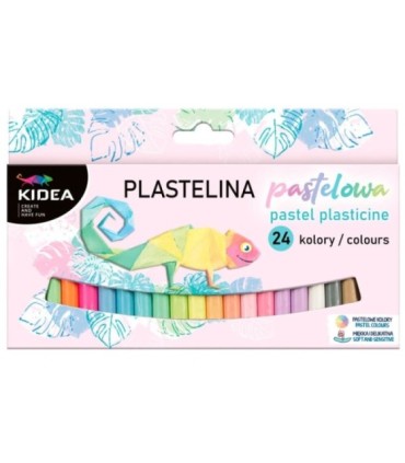Zestaw Kidea Plastelina Zapachowa + Neonowa + Pastelowa 72 szt.